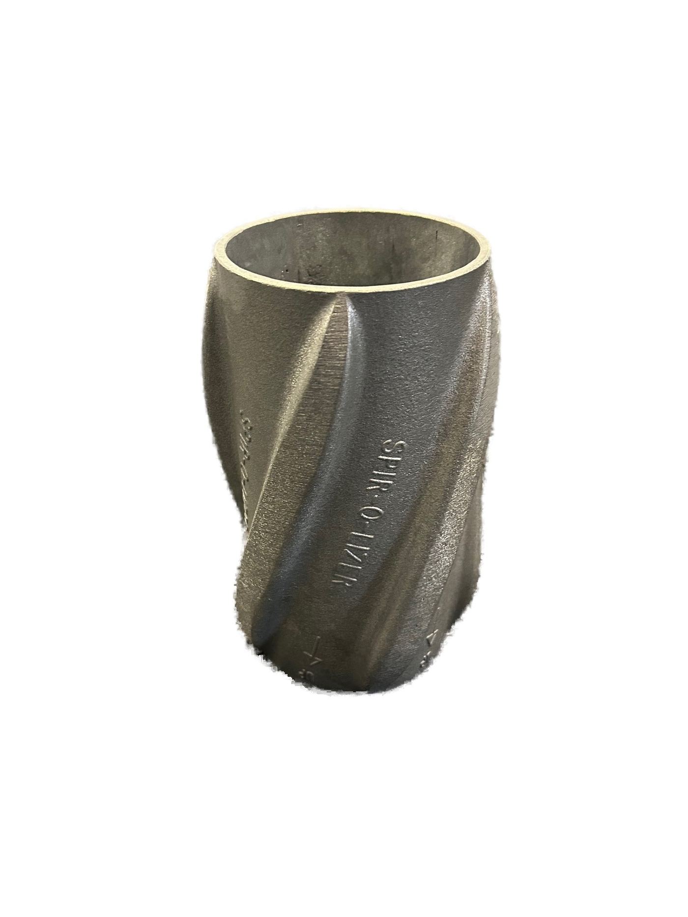 Gravity die cast twisted pipe reducer fitting