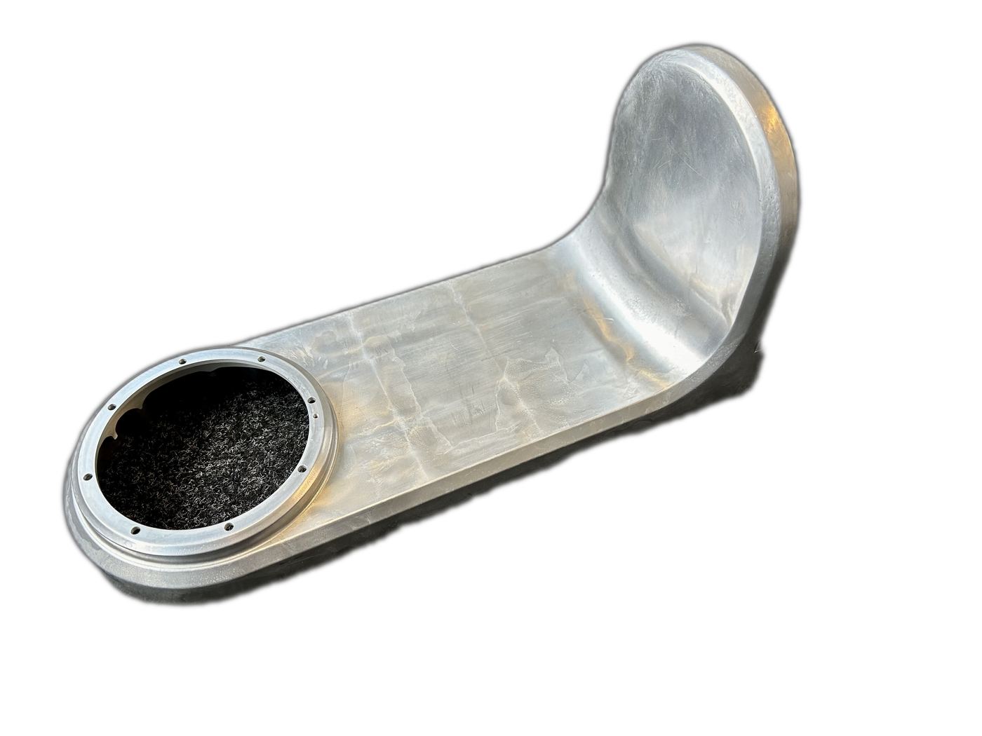 High pressure die cast aluminium bracket component